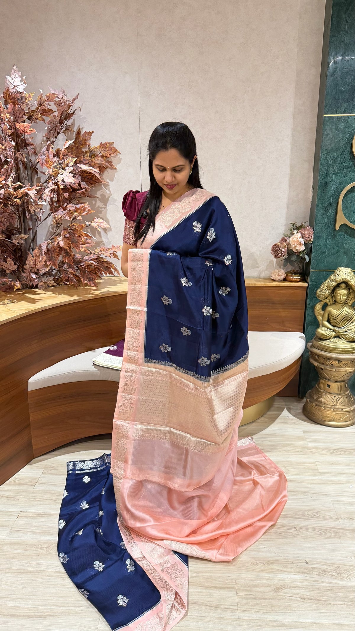 Kota mango silk border