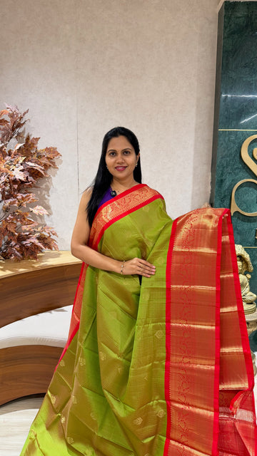 Handloom Kanchi pattu-Sale