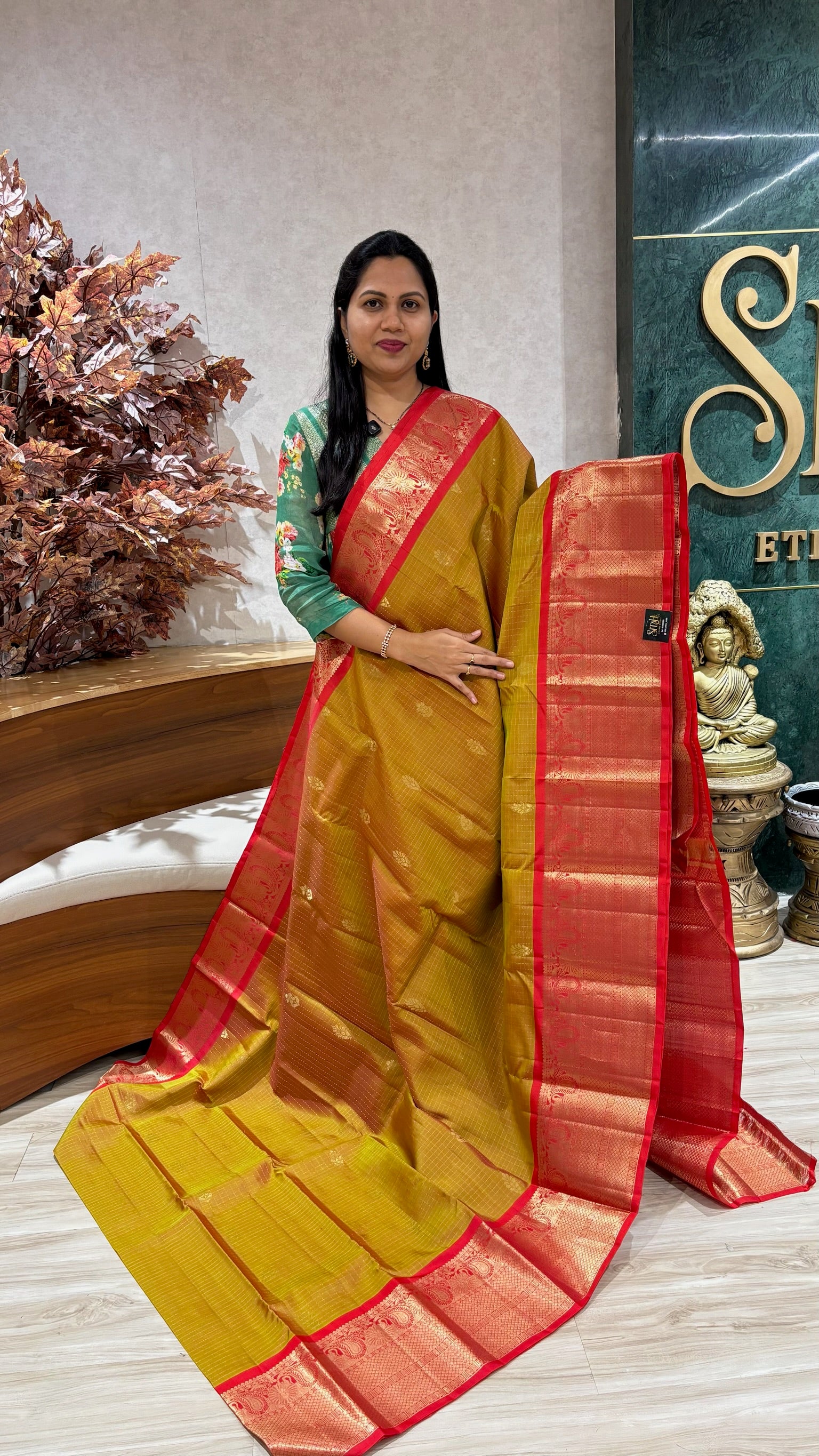 Vintage handloom kanchi pattu