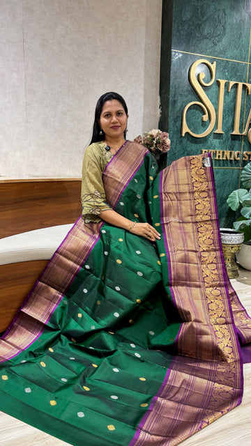 Handloom gadwal kanchi borders