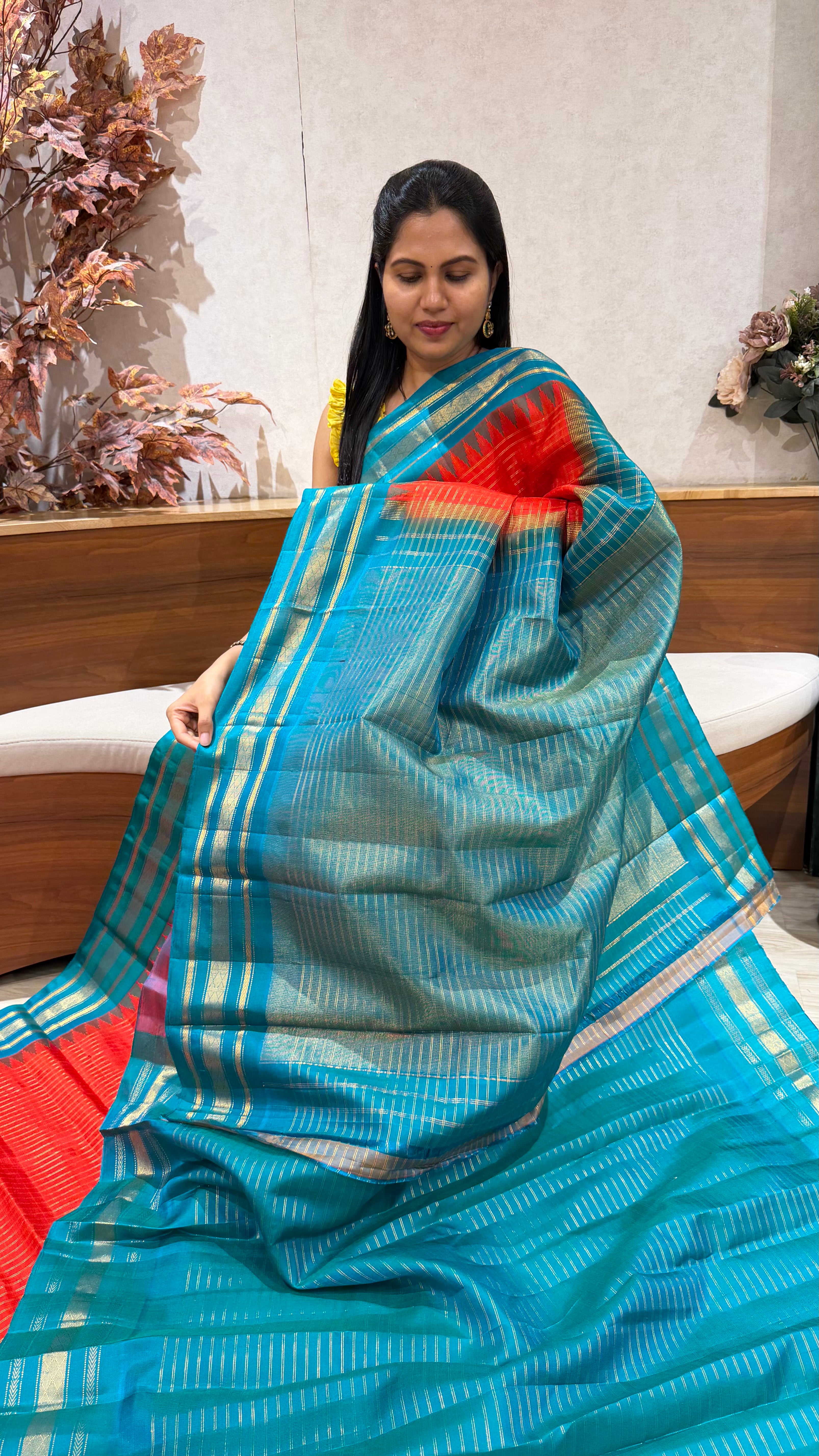 Handloom Gadwal pattu