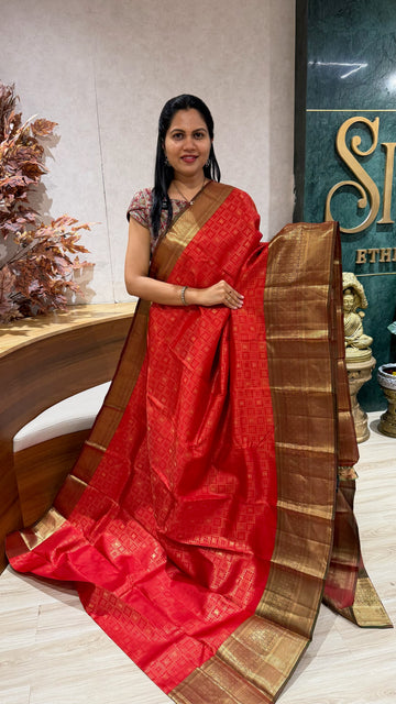 Lightweight vintage kanchi pattu