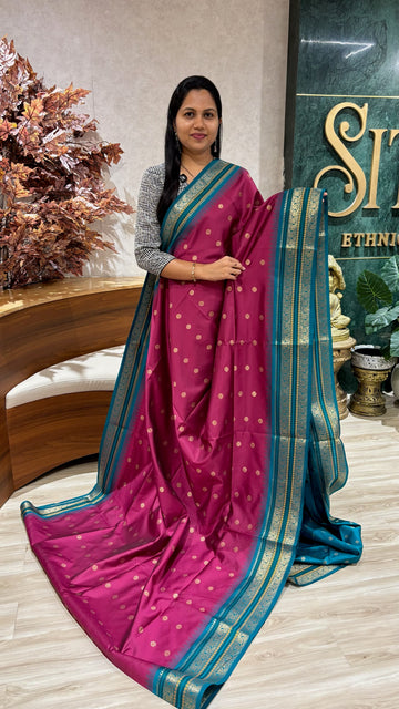 Fancy silk temple border