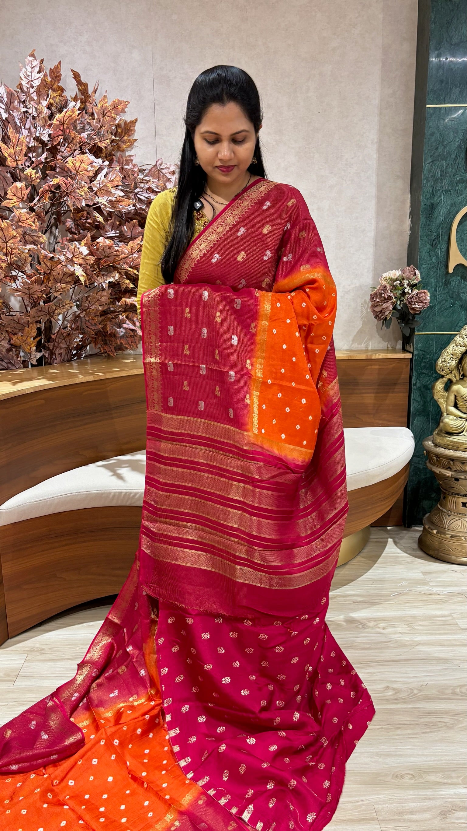 Russian silk middle design