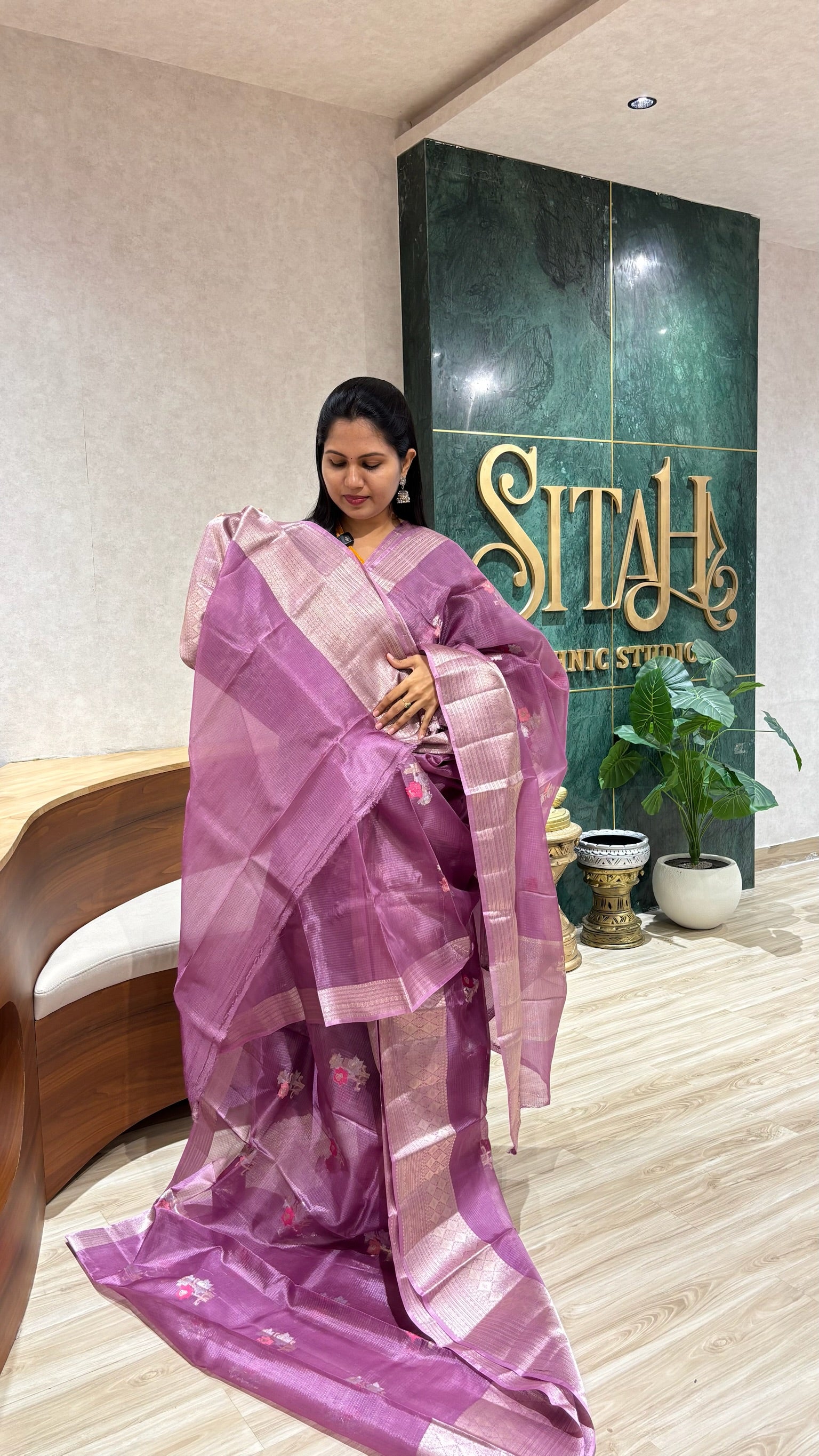 Kota silk onion pink