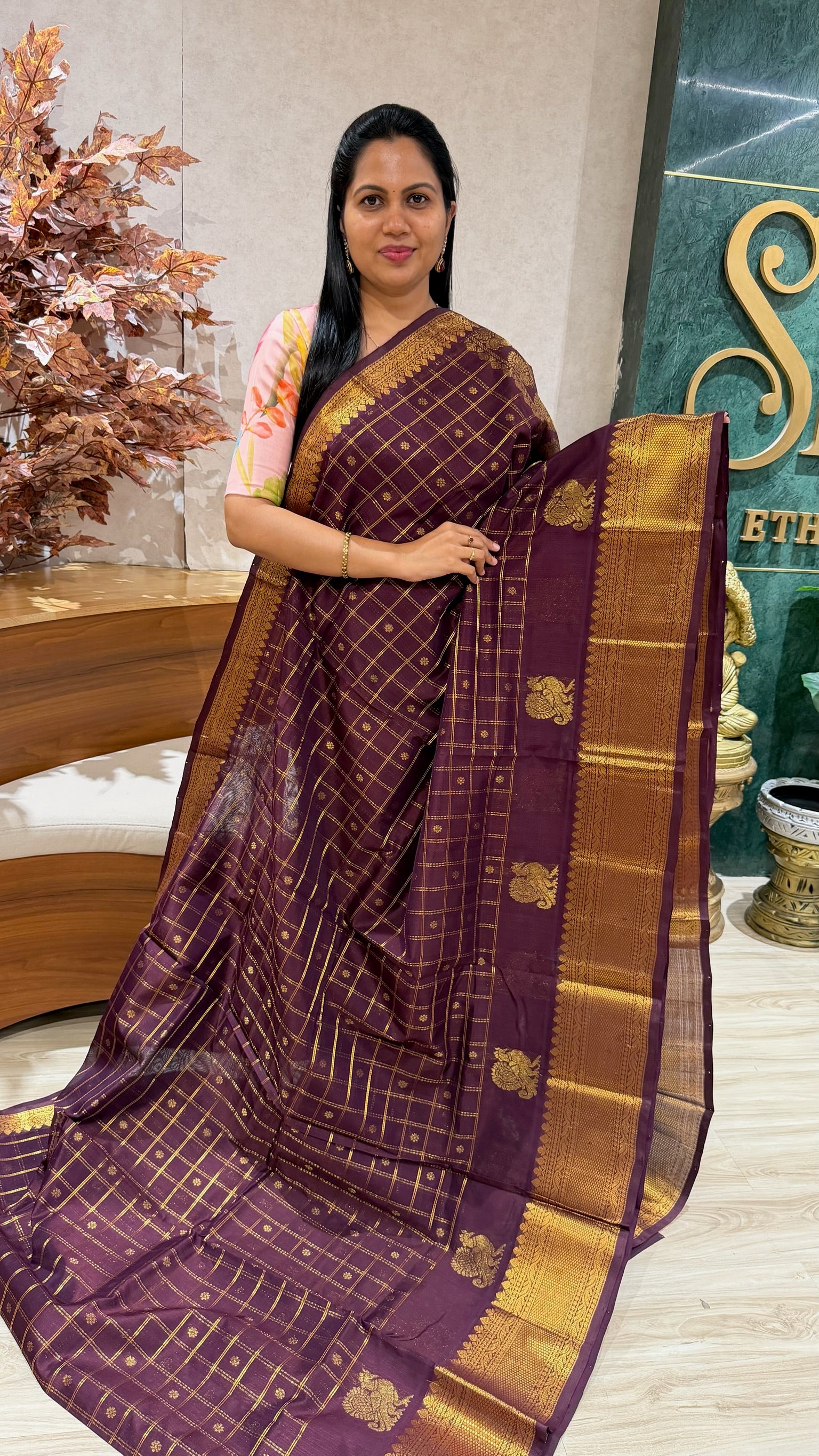 Handloom mangalgiri pattu