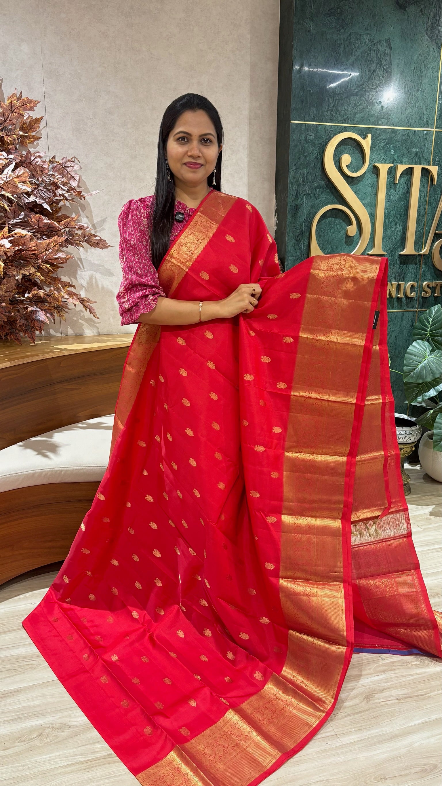 Lightweight Handloom Kanchi pattu