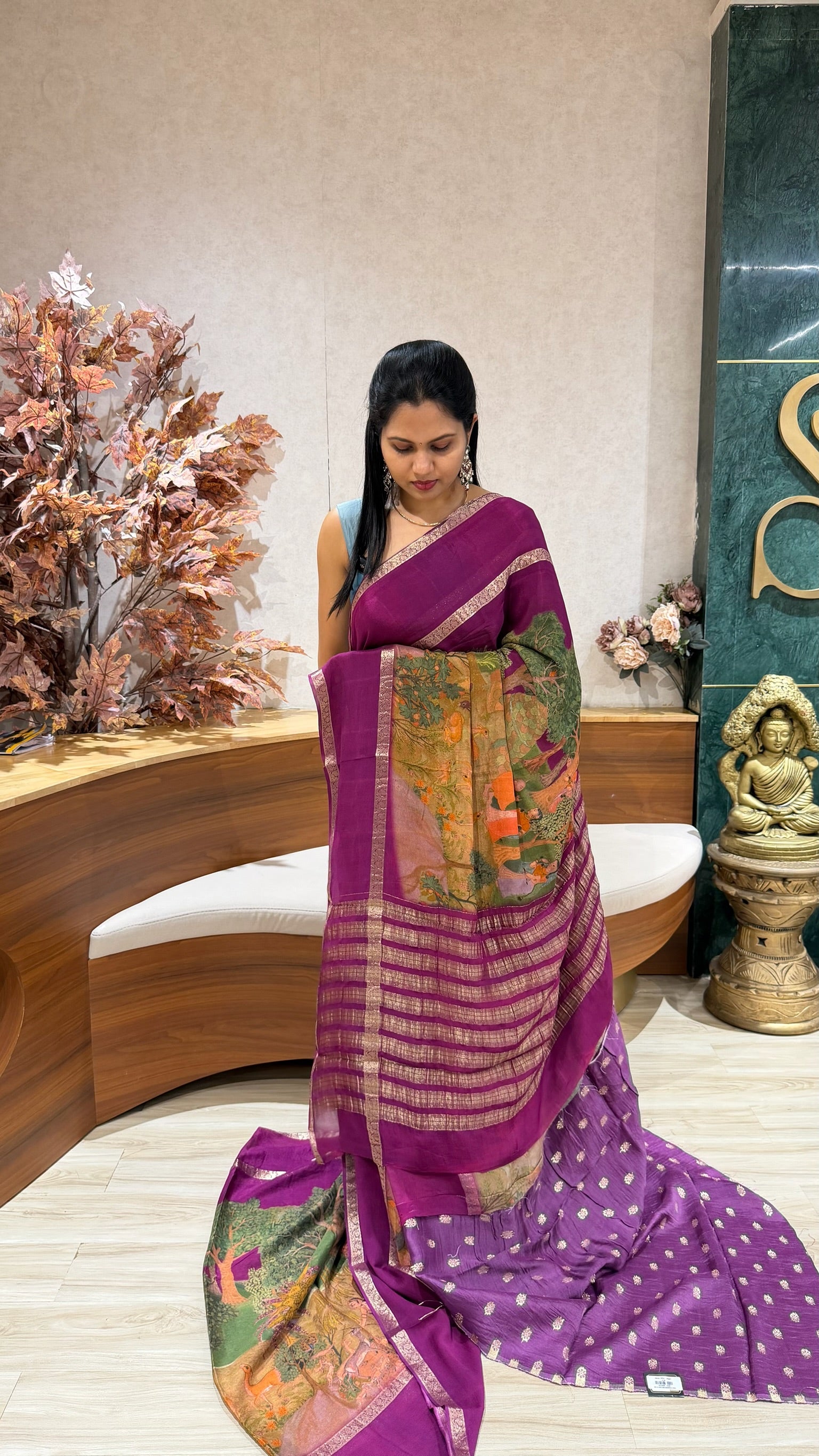 Pure chinnon chiffon