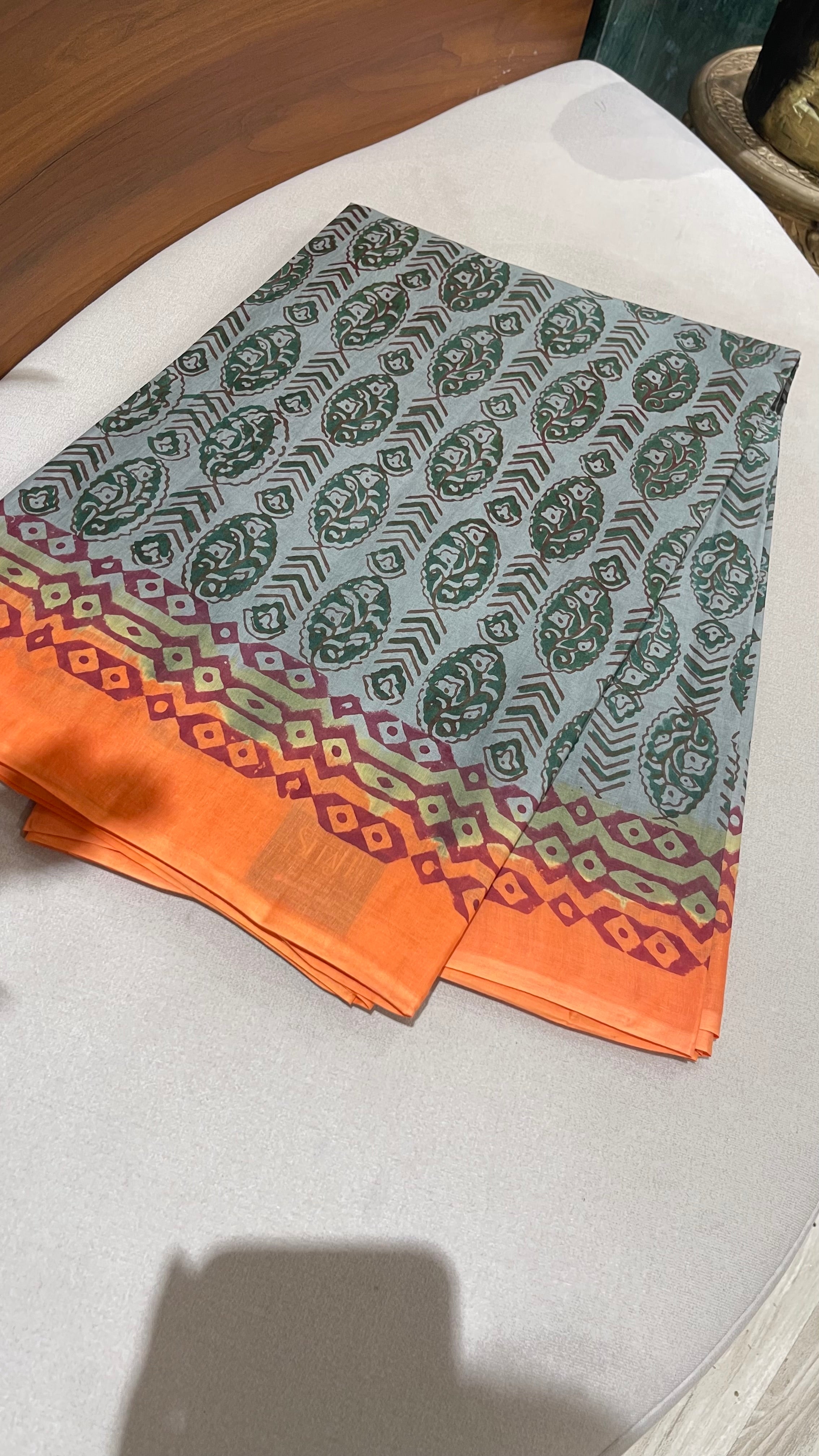 Summer cotton saree