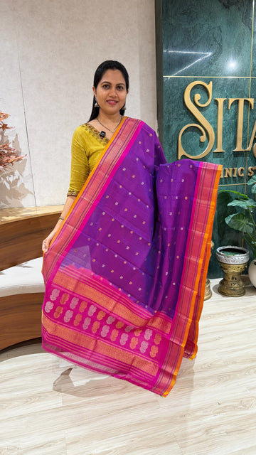 Handloom Gadwal duppata