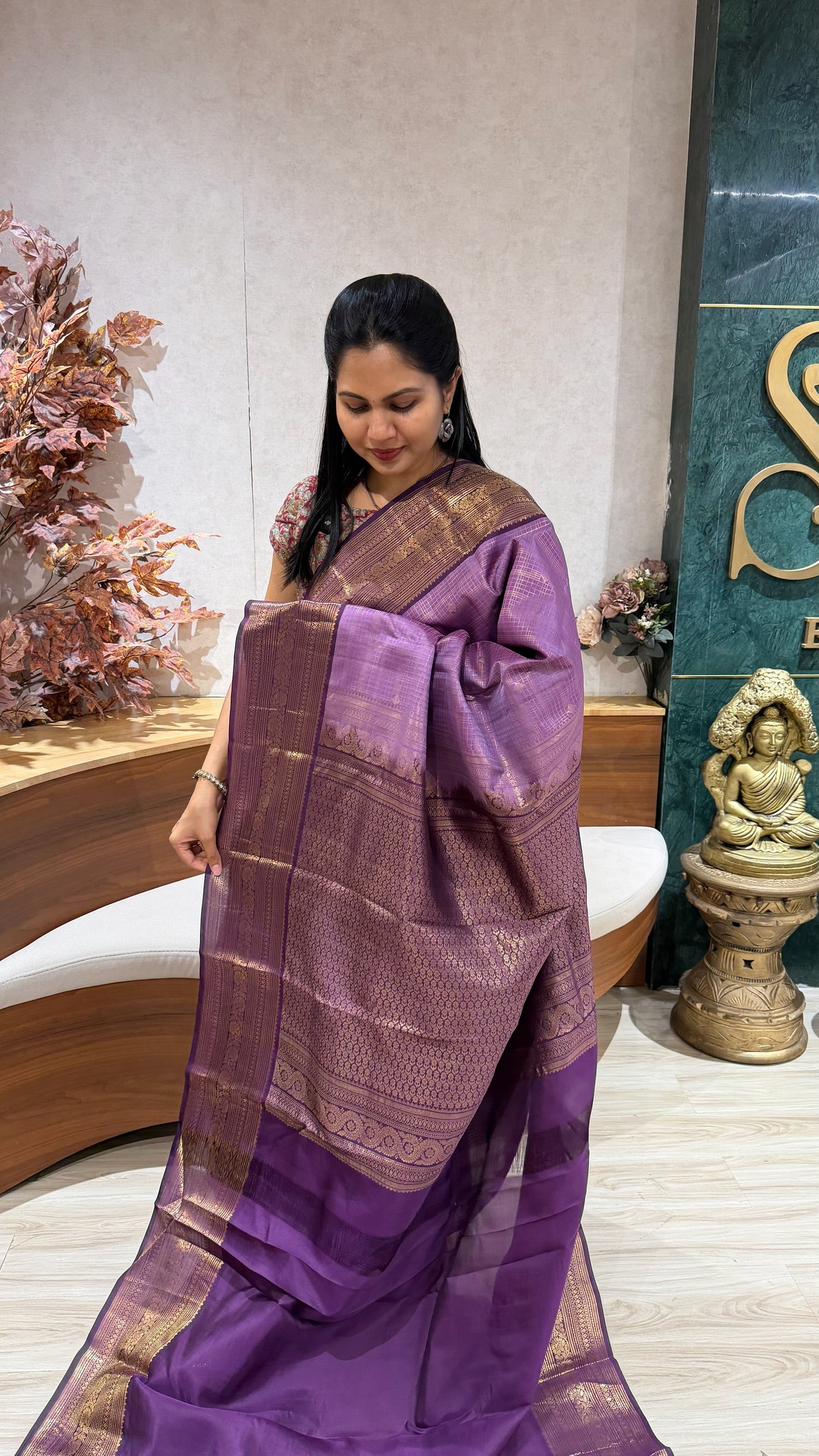 Lightweight vintage kanchi pattu