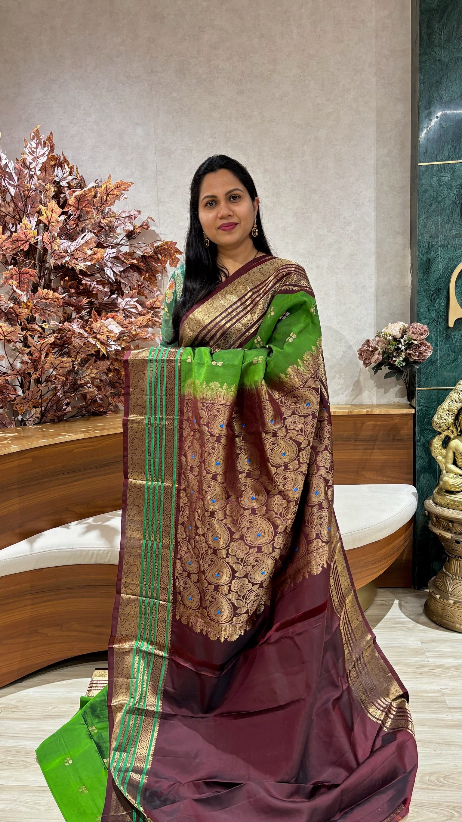 Vintage handloom kanchi pattu