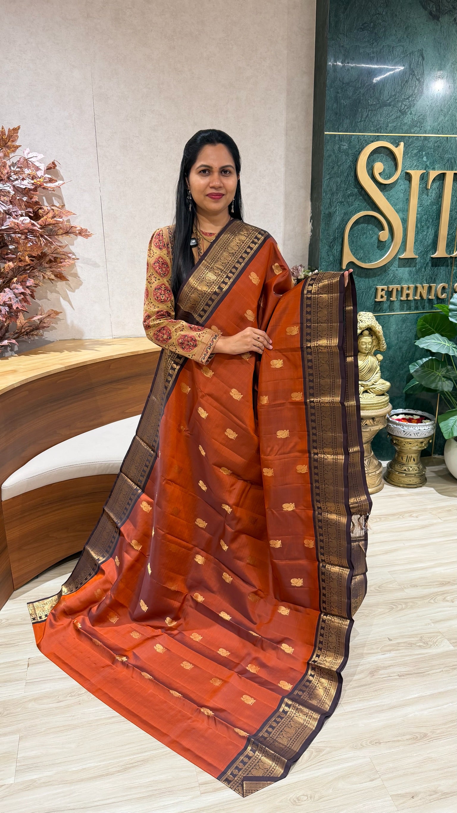 Light weight handloom Kanchi pattu