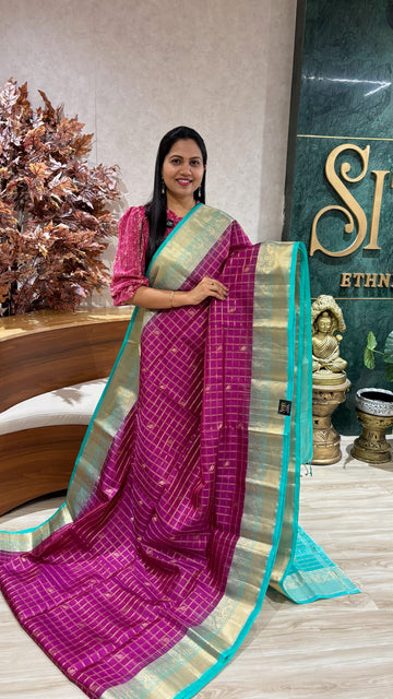 Lightweight Handloom Kanchi pattu