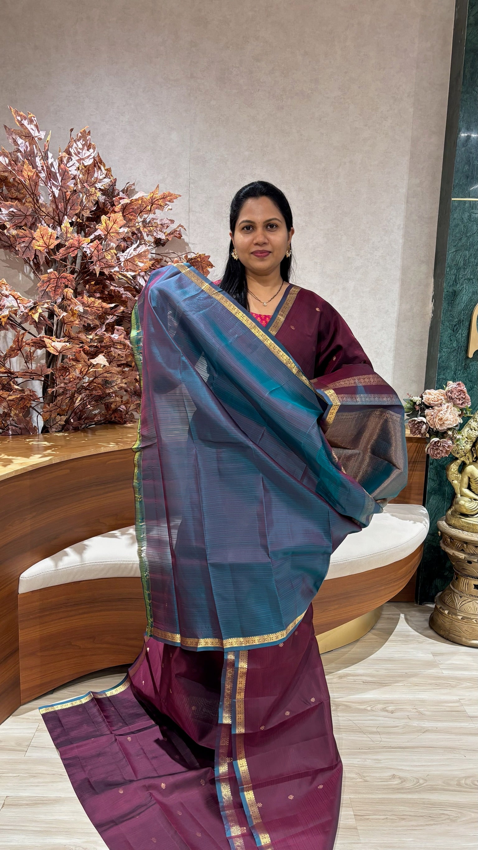 Small border kanchi pattu