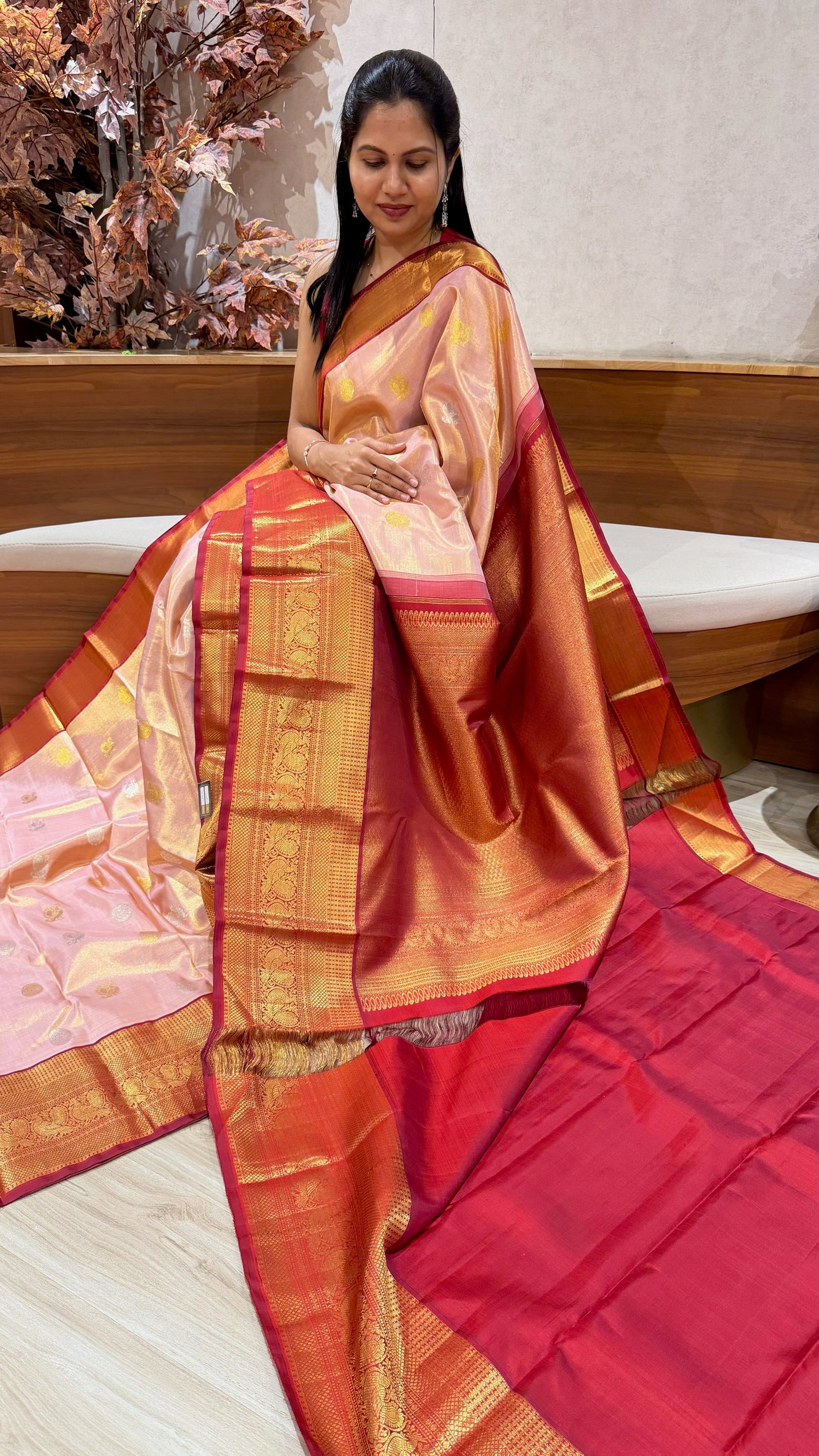 Handloom vintage Kanchi pattu