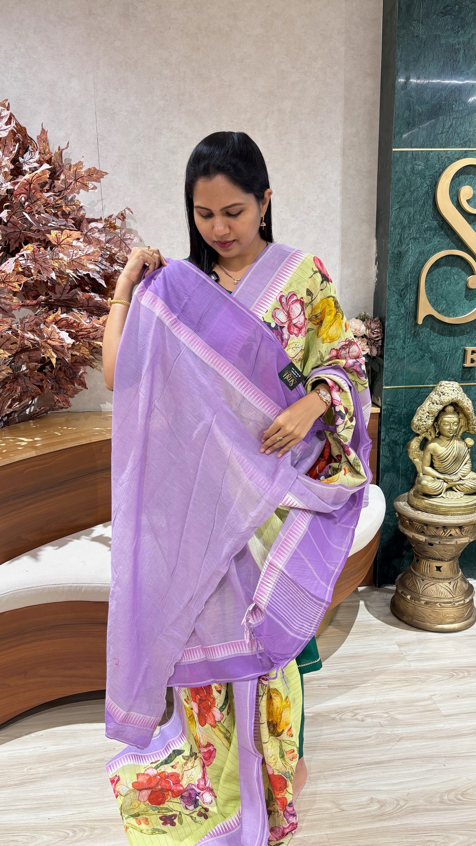 Handloom cotton saree