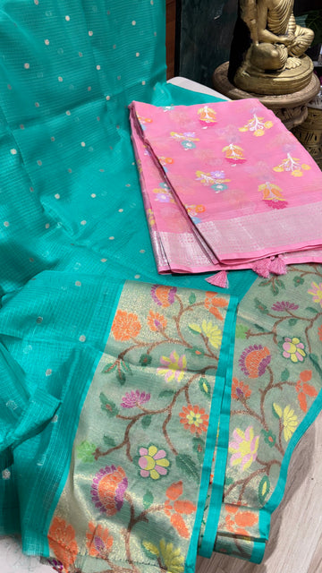 Kota lehenga sea green