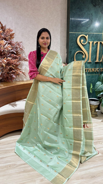 Light weight handloom kanchi pattu