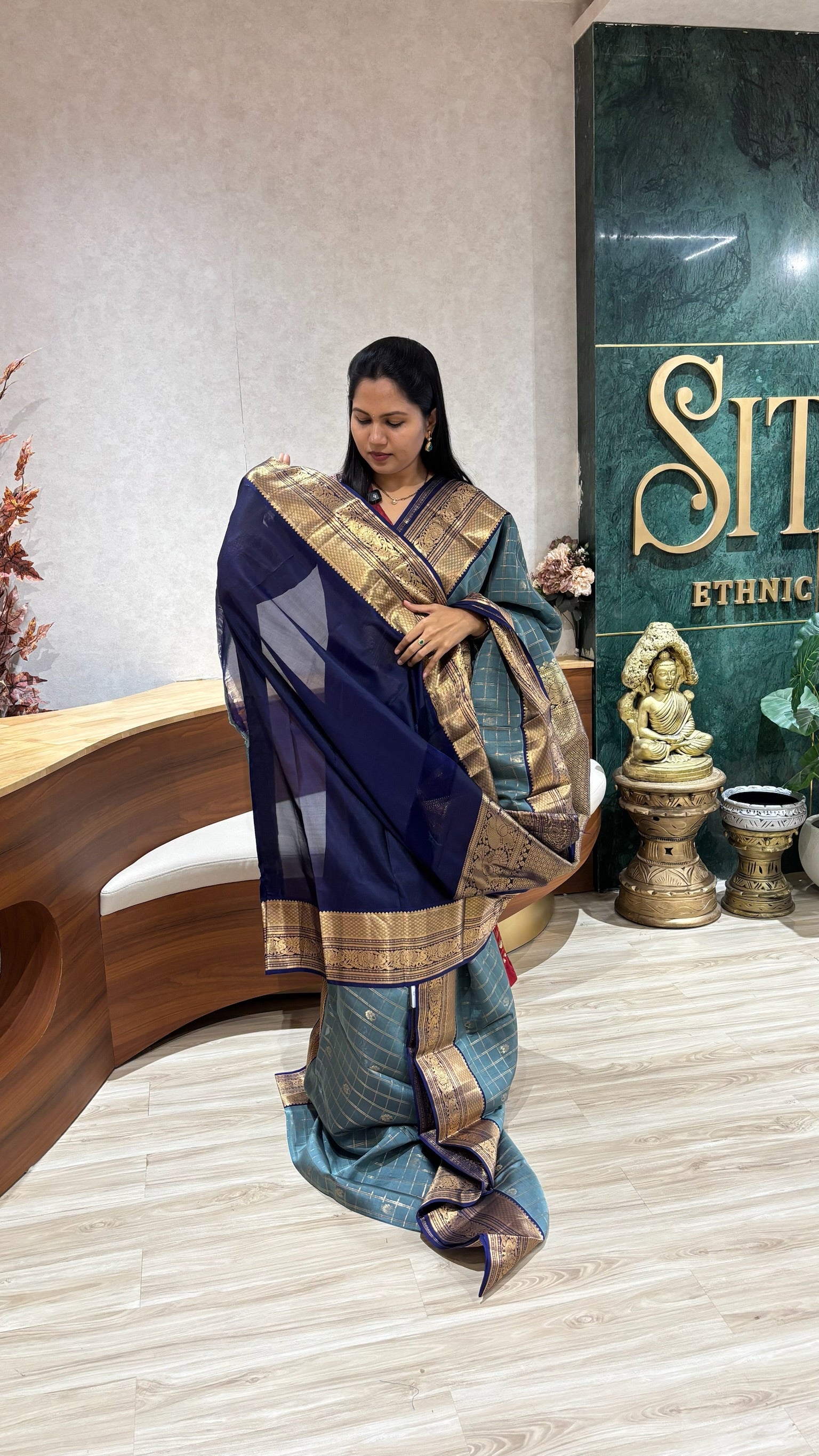 Light weight Kanchi pattu