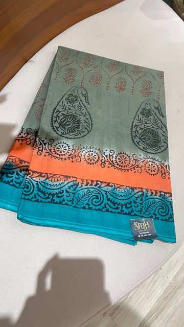 Summer cotton saree