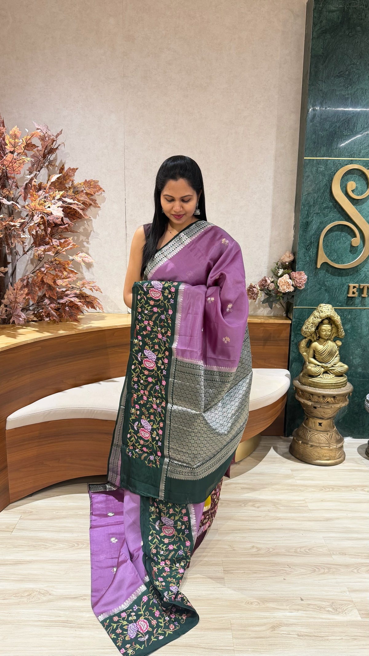 Puna silk embroidery
