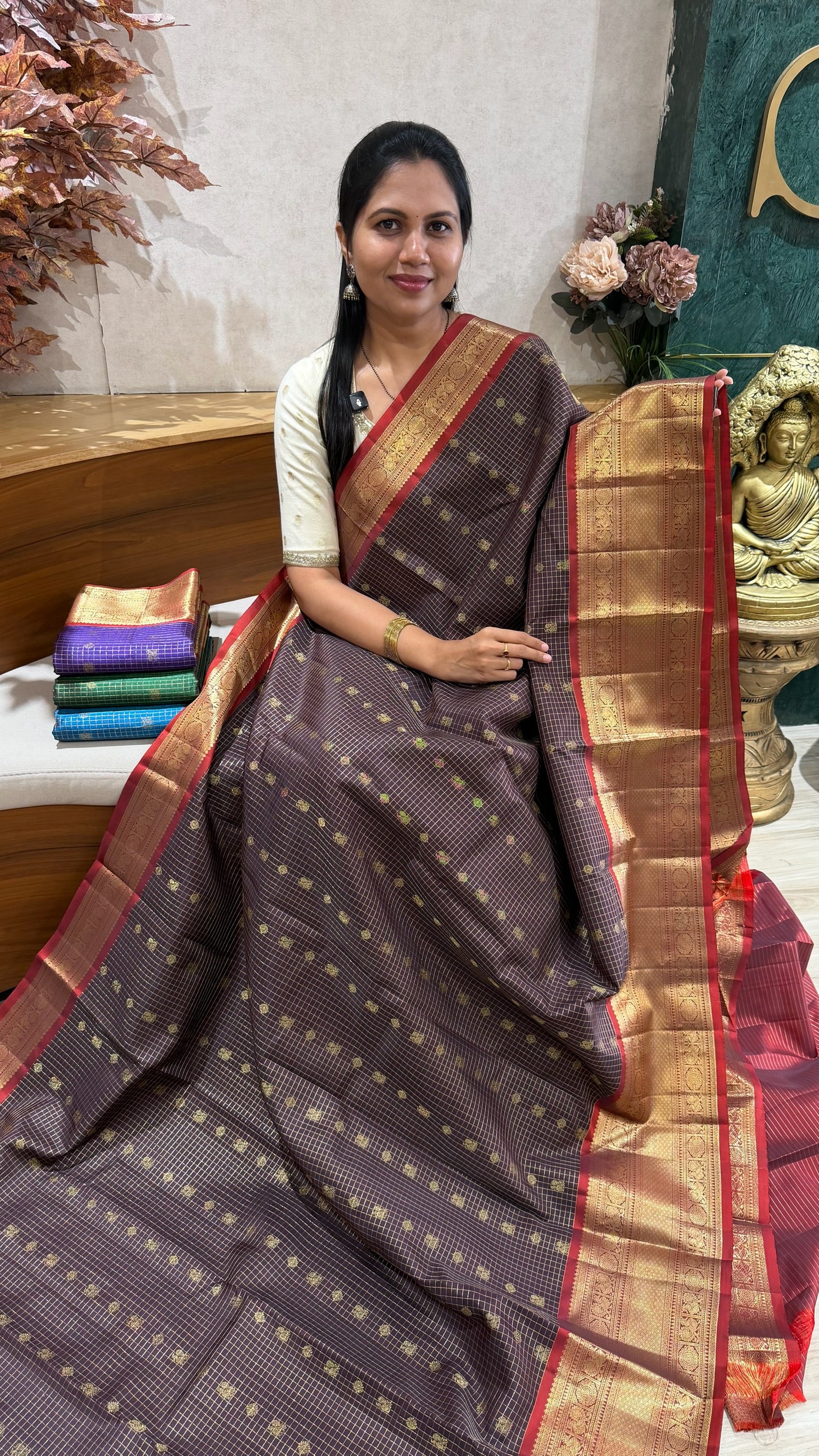 Hadloom kanchi pattu