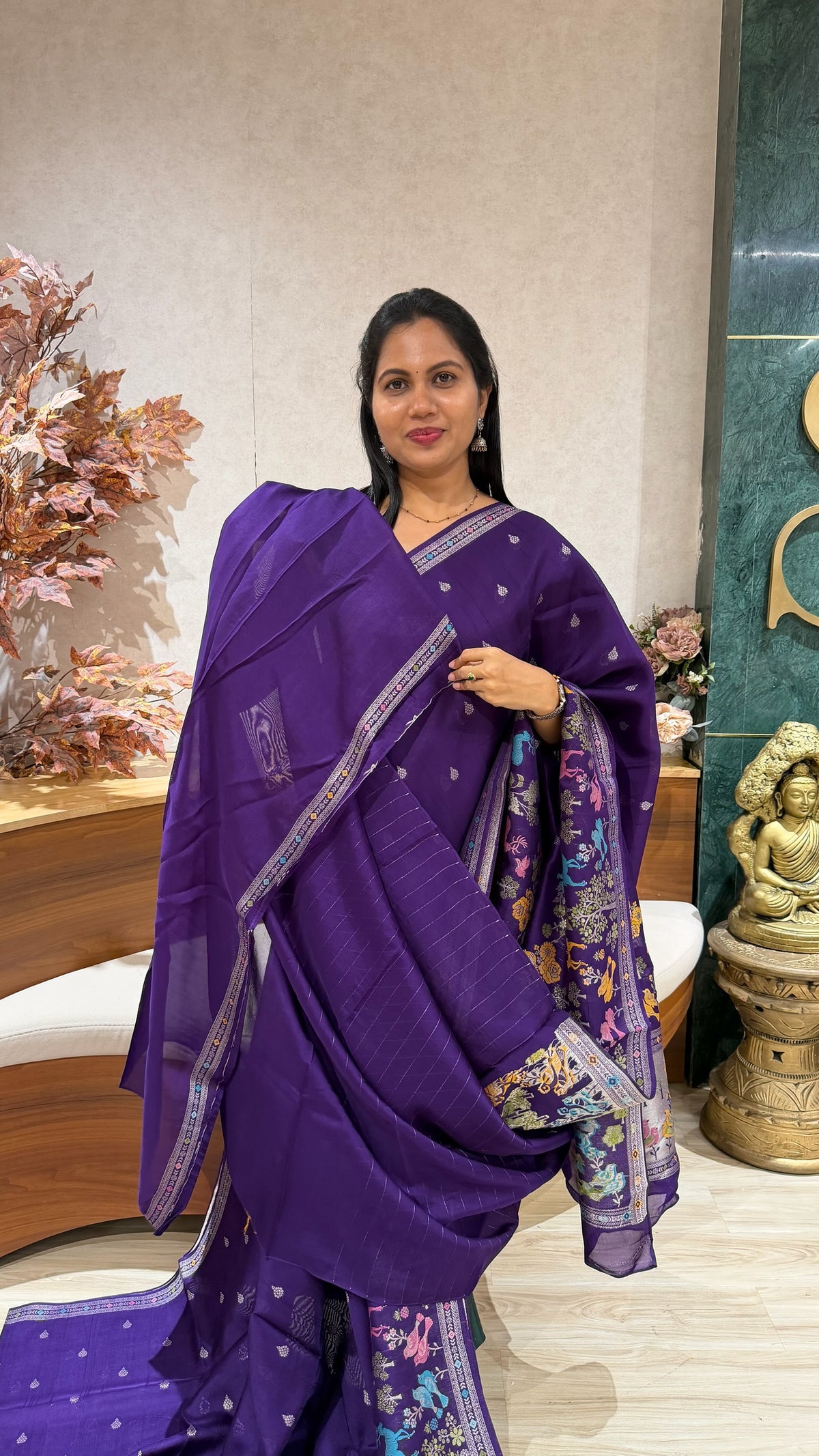 Sale-Tussar georgette