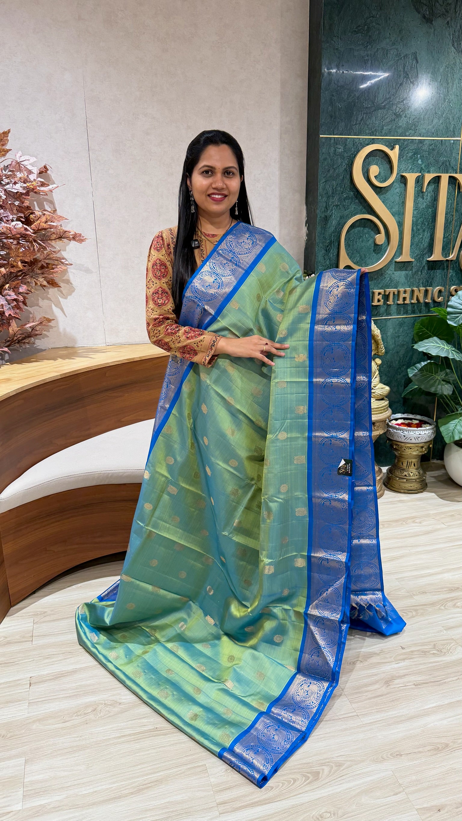 Light weight handloom Kanchi pattu