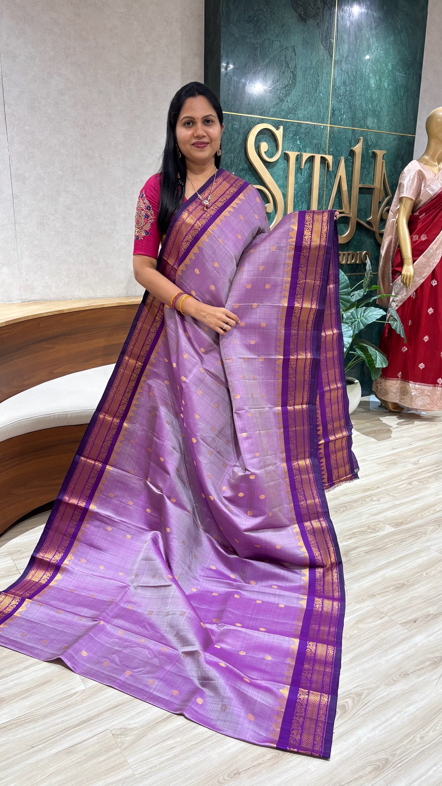 Handloom gadwal  pattu