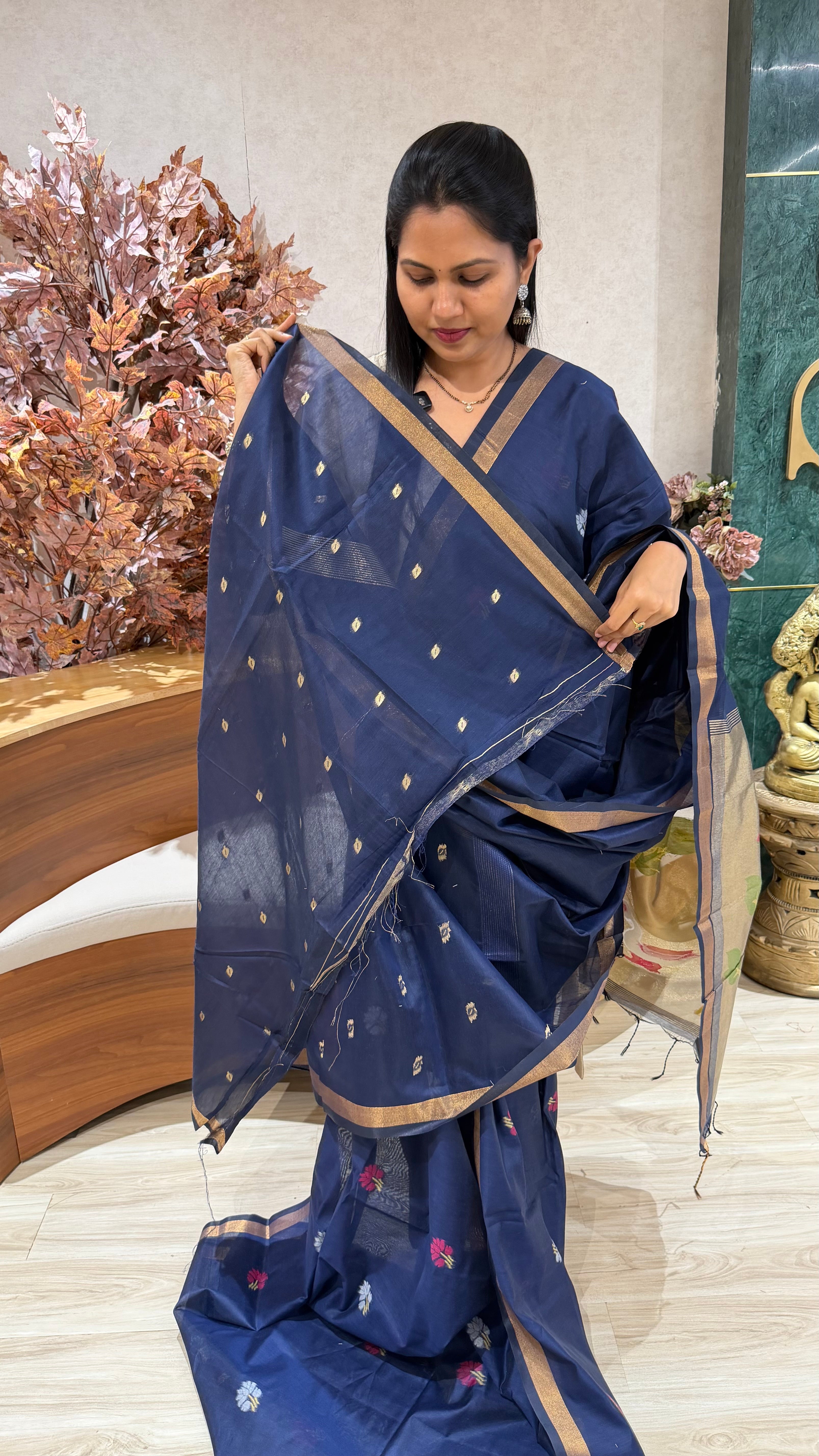 Fancy chanderi