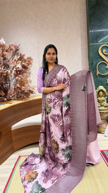 Matka georgette eco print
