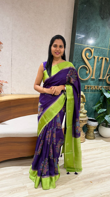 Tussar weaving