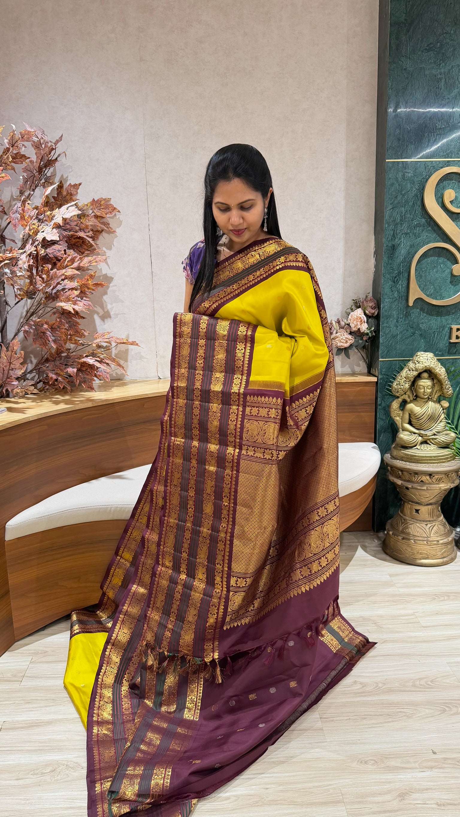 Handloom Gadwal pattu