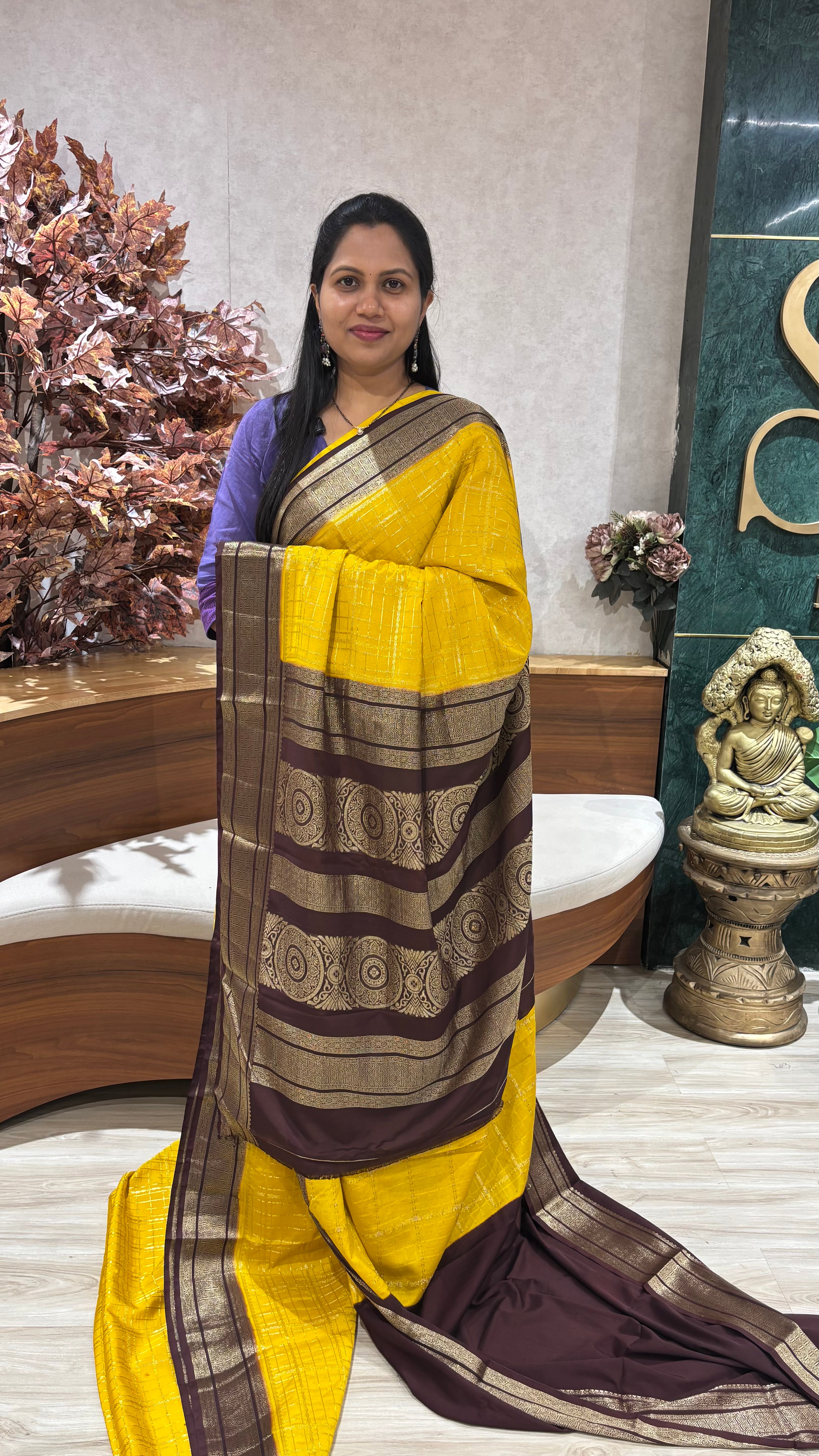 Fancy mysore silk