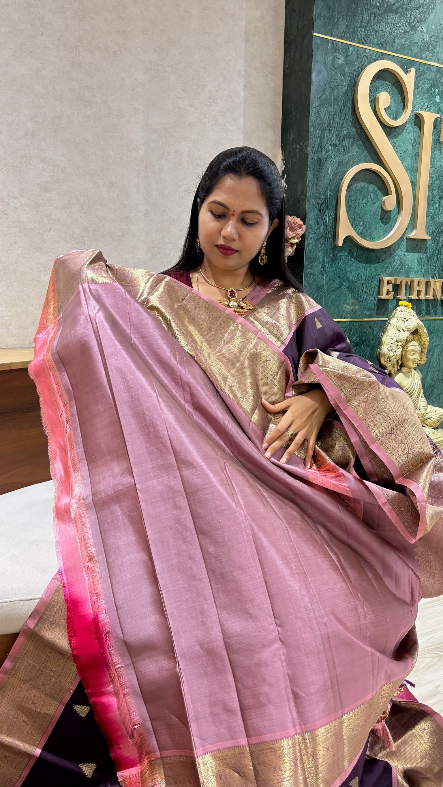 Light weight Handloom kanchi