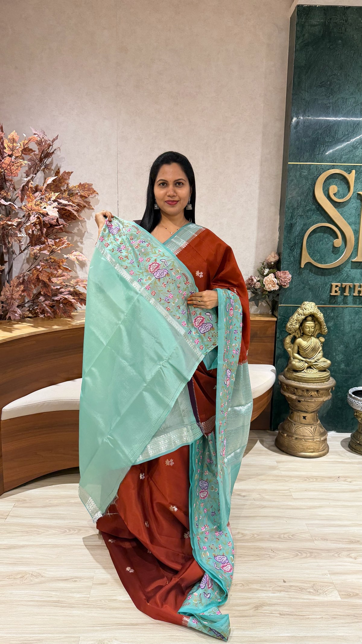 Puna silk embroidery