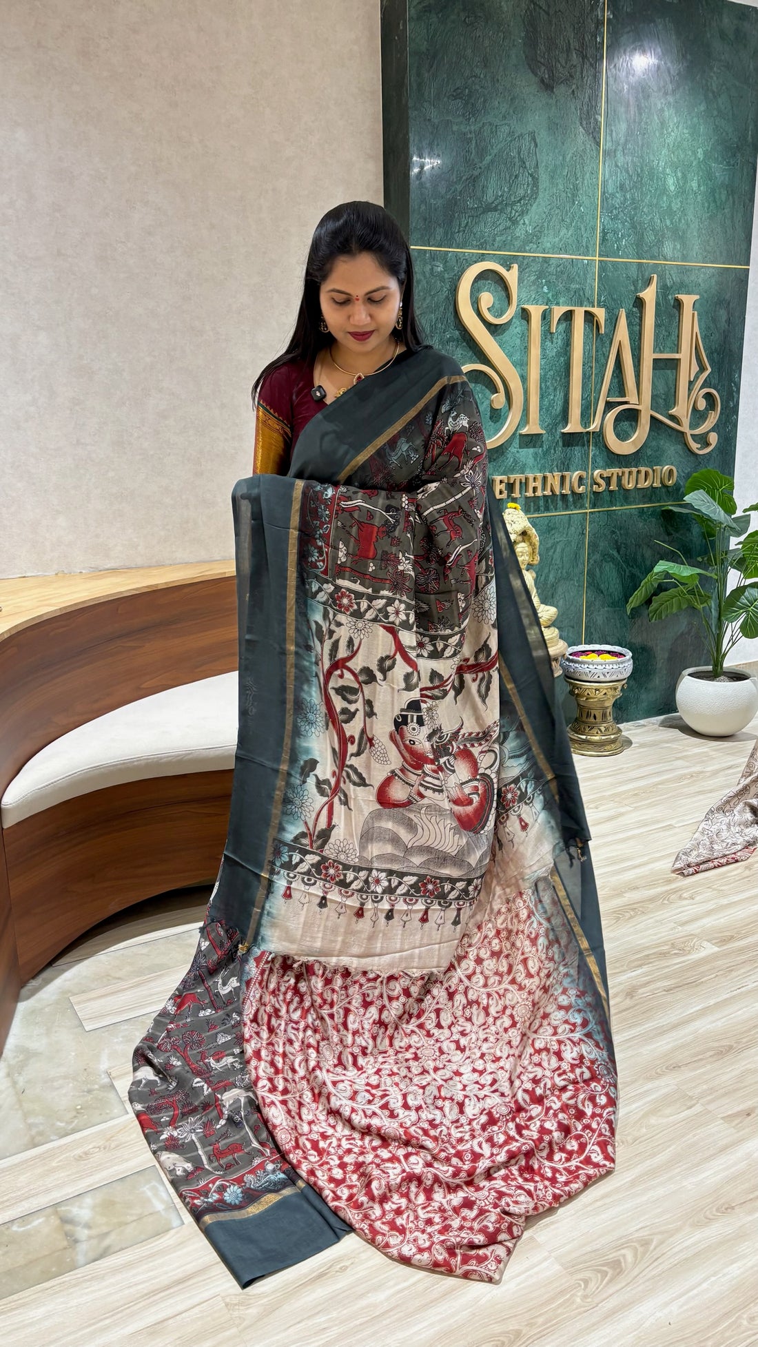 Mangalagiri silk saree