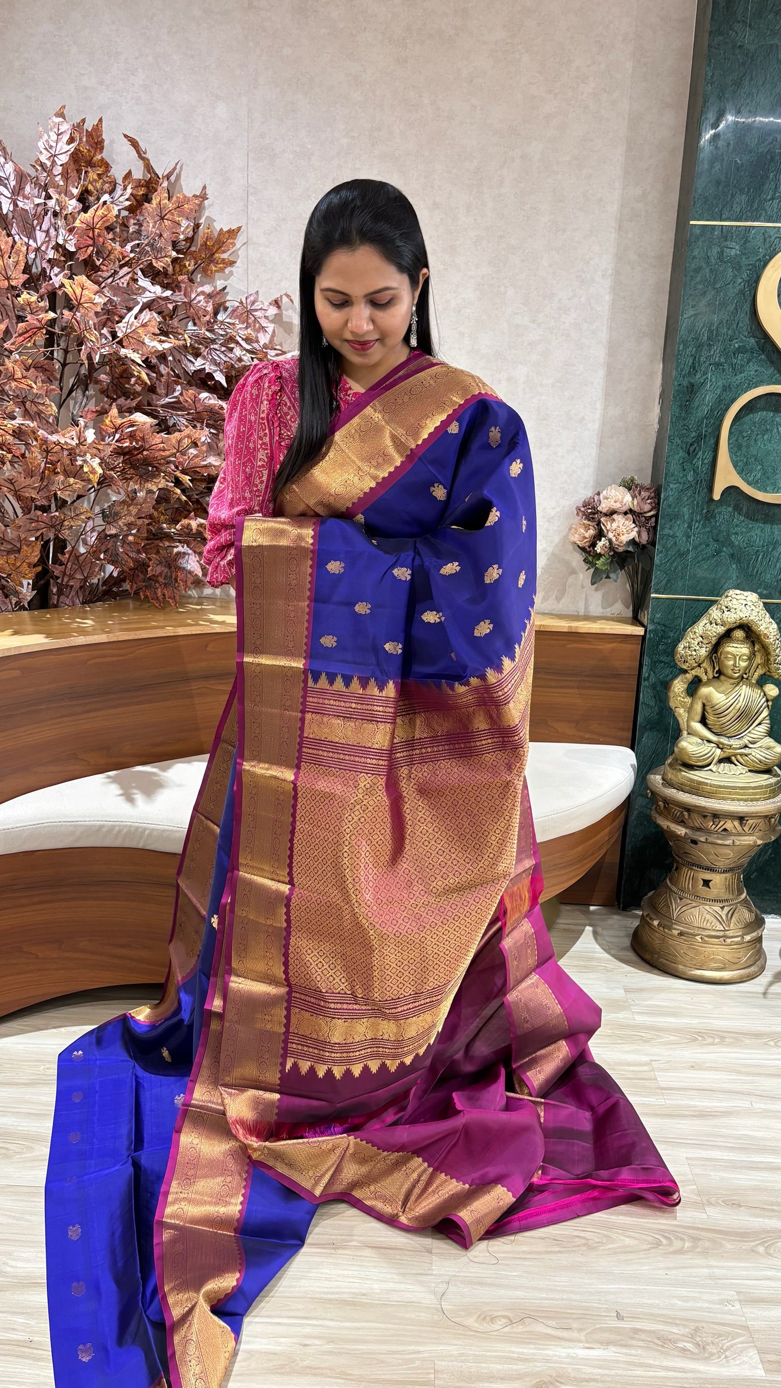 Lightweight Handloom Kanchi pattu
