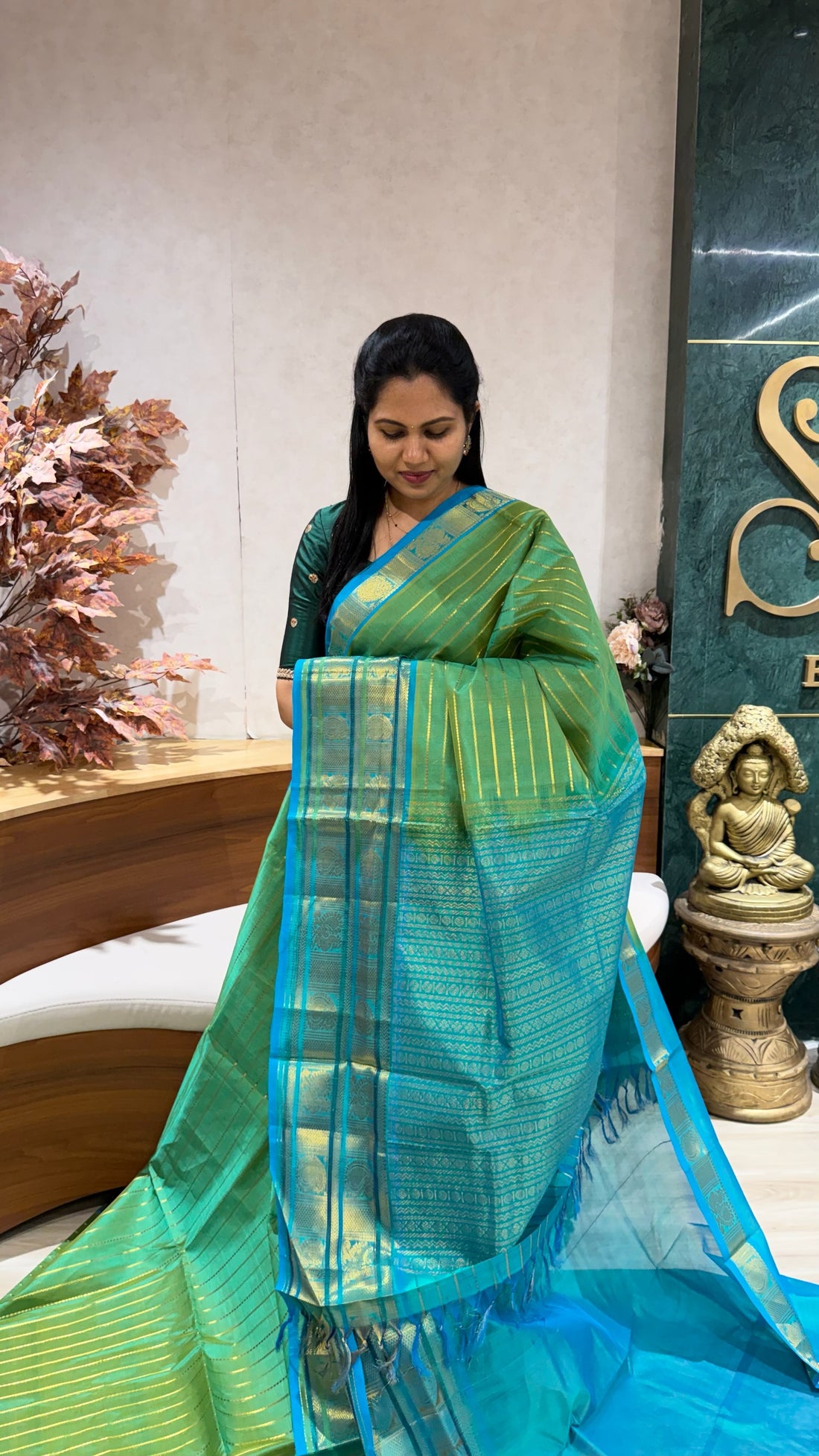 Handloom silk cotton