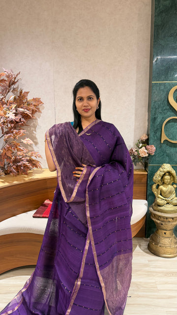 Handloom muslin kora