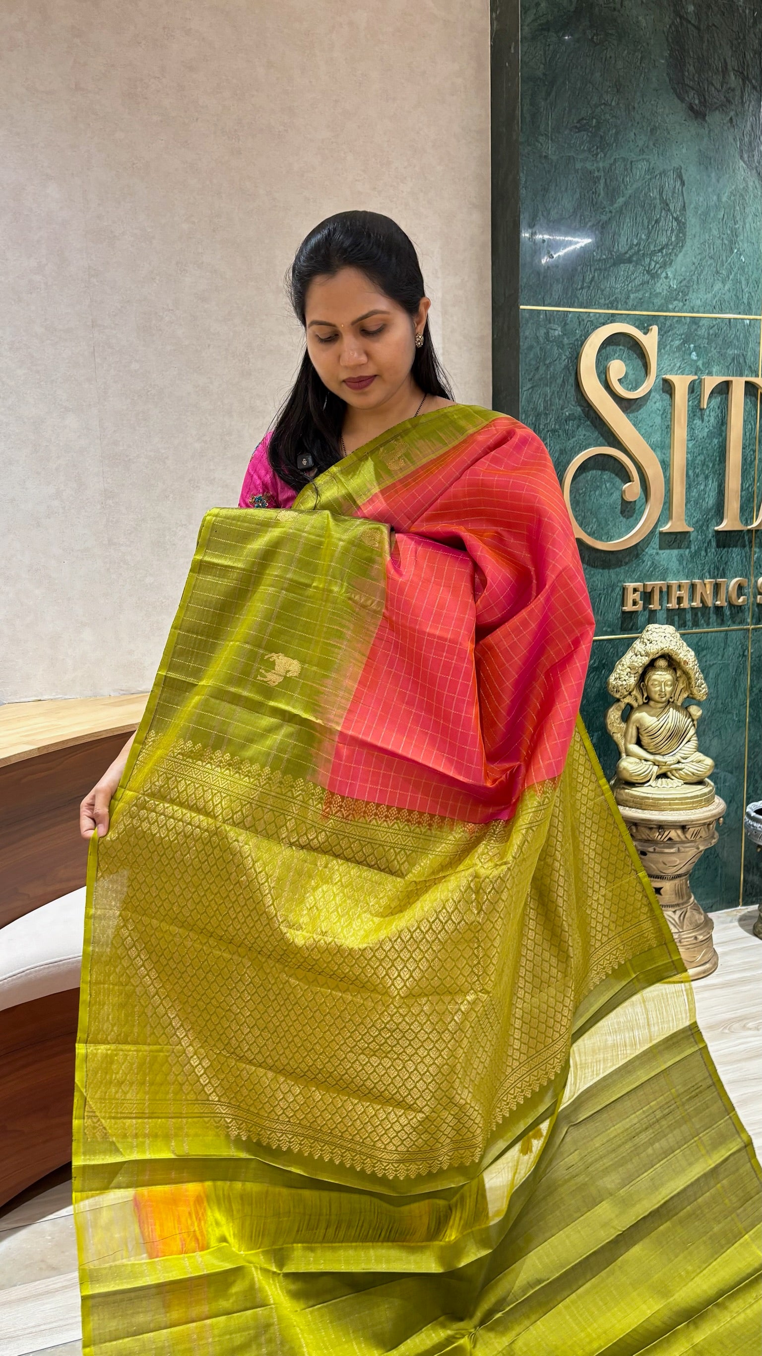Handloom kanchi pattu