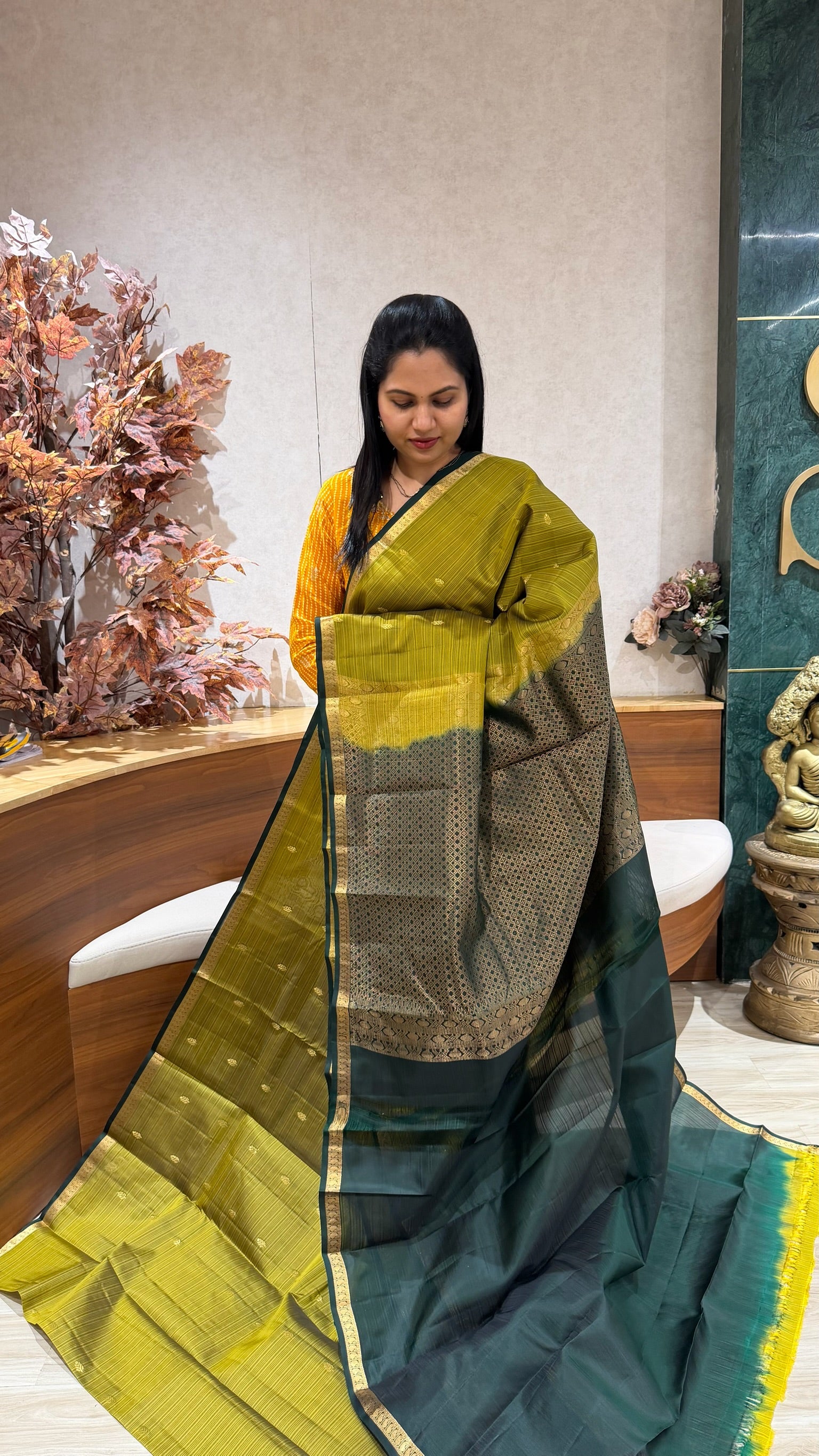 Small border kanchi pattu
