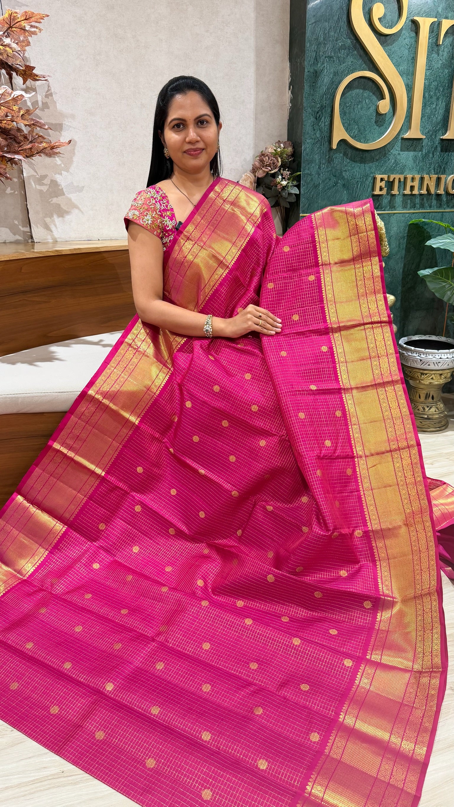 Bridal kanchi pattu