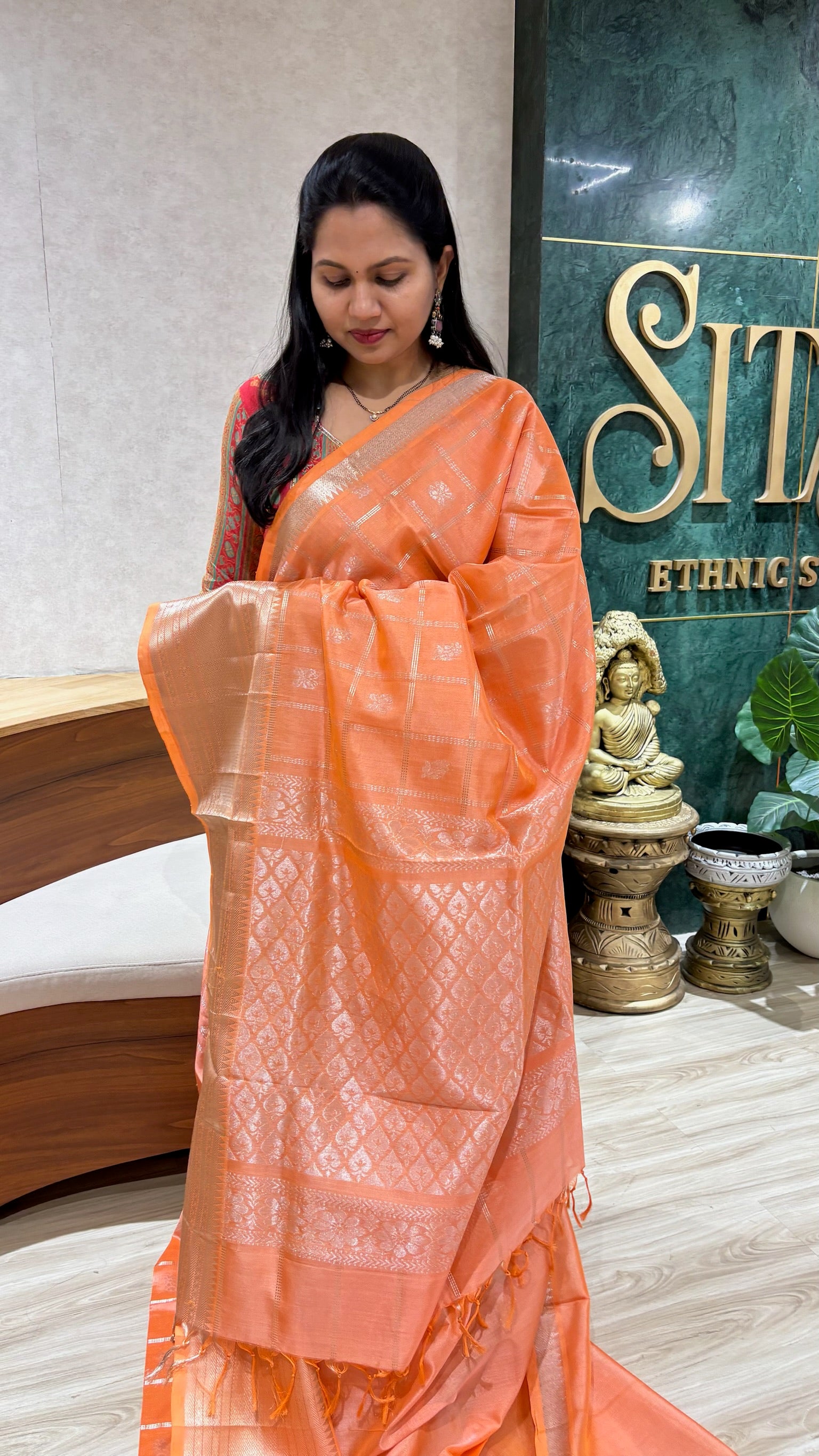 Handloom mangalgiri pattu