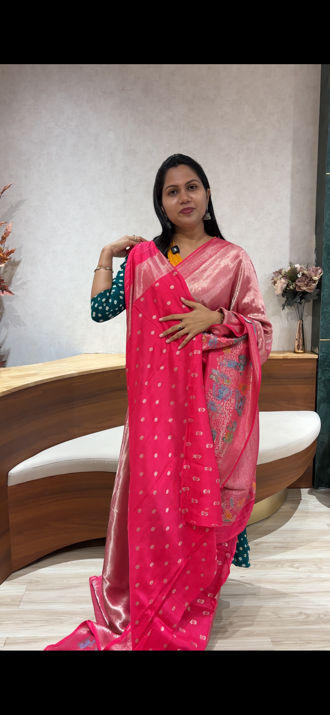 Tissue georgette forest theme