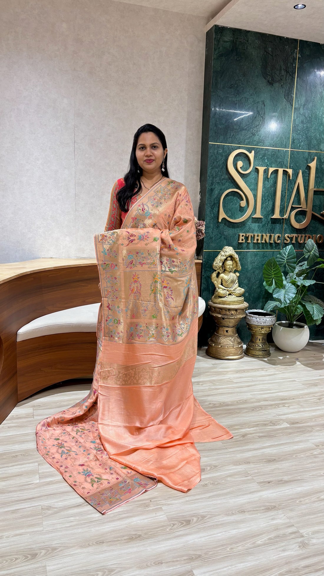 Munga silk banaras weaving