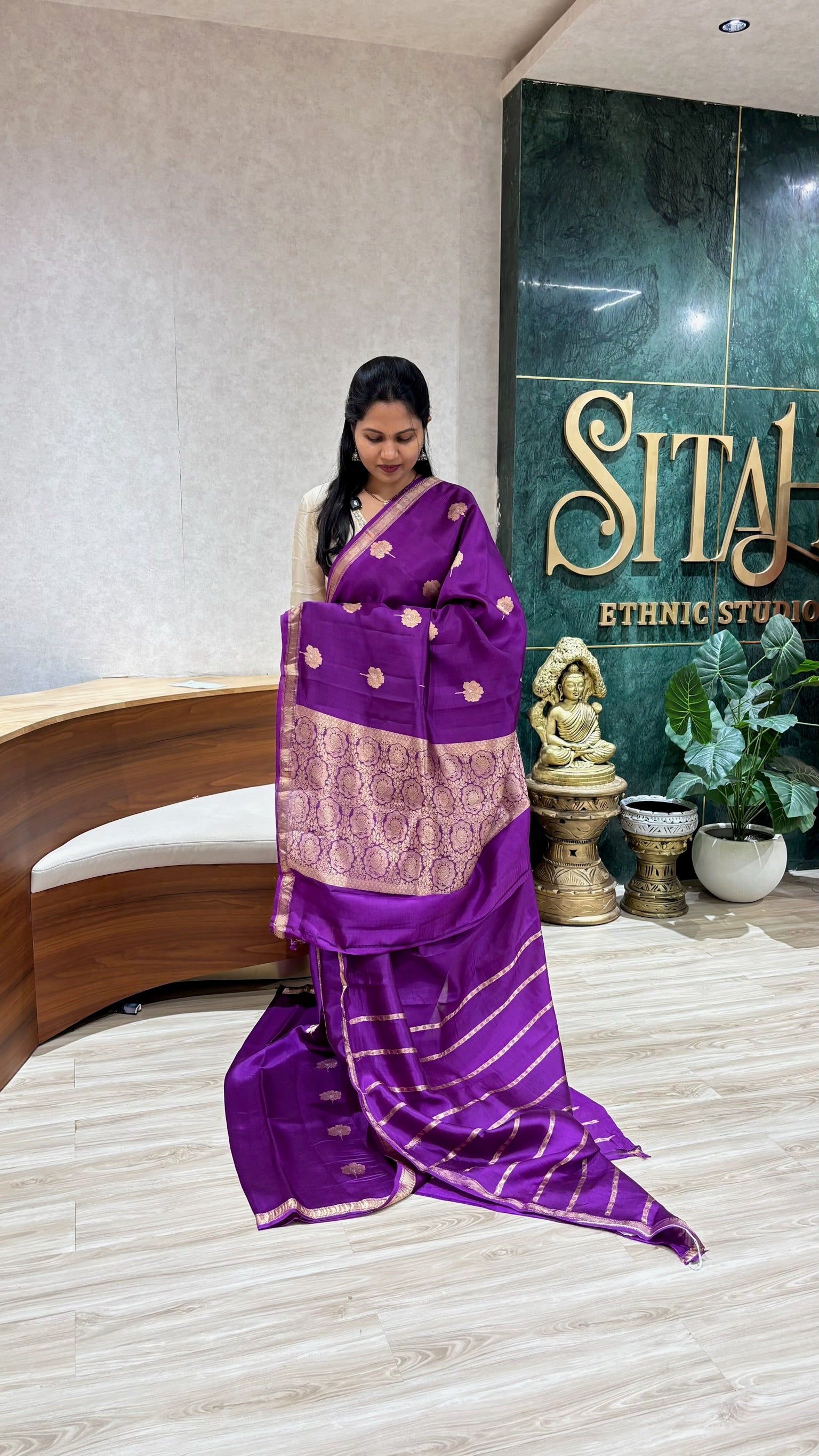 Handloom mango pattu