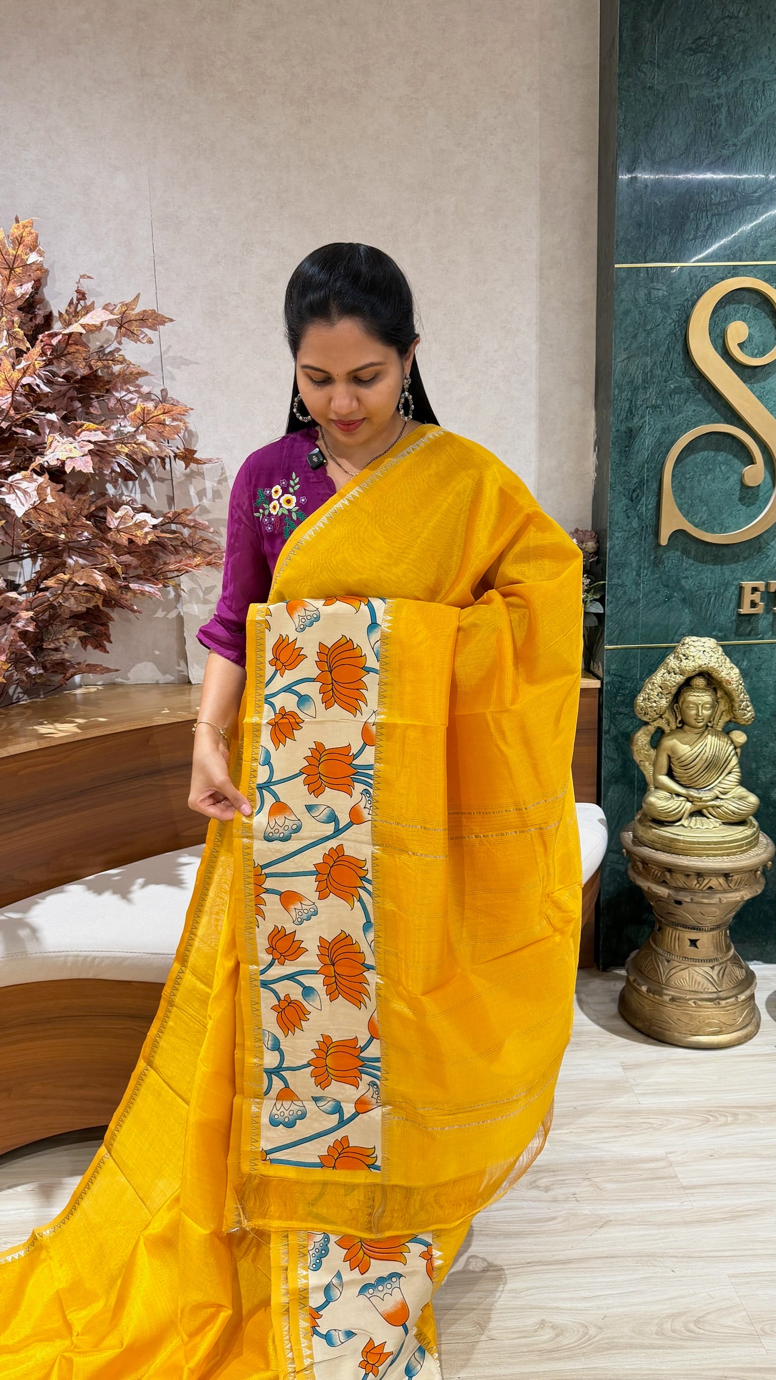 Mangalgiri work blouse
