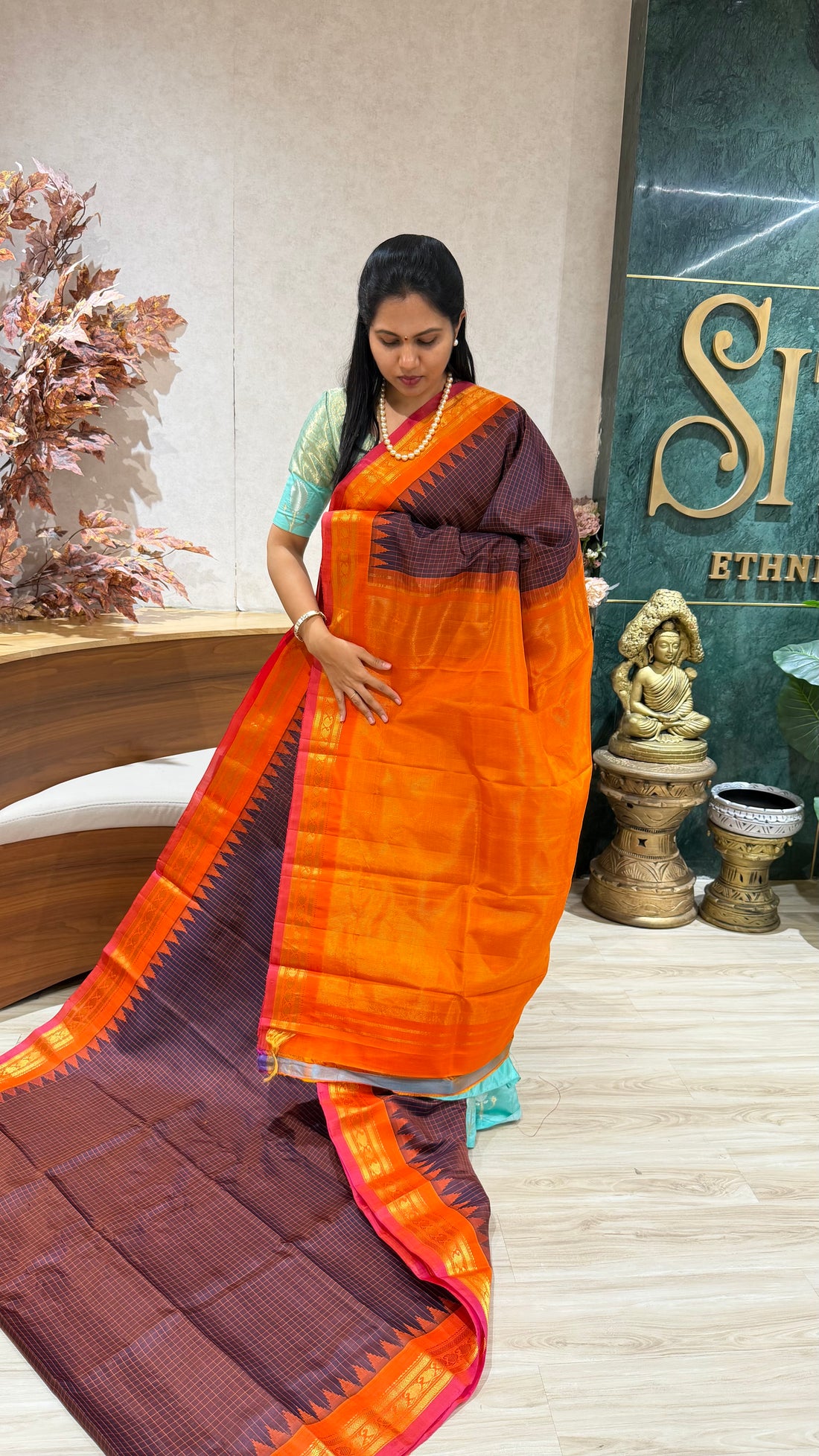 Handloom Gadwal pattu